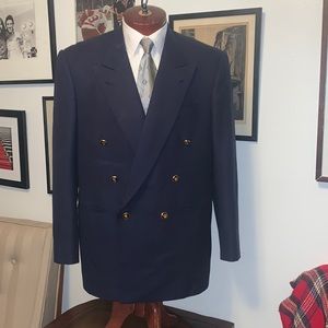 Bespoke blazer double breasted 44R